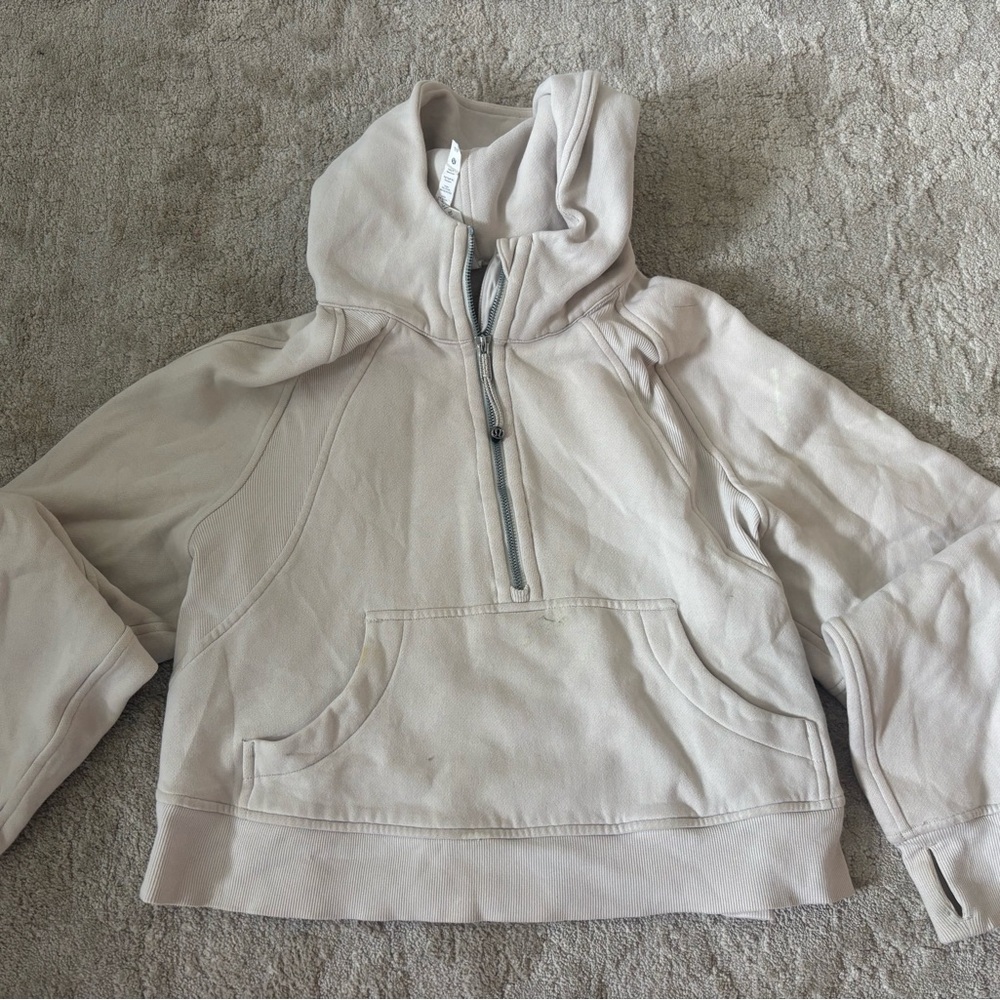 Scuba Oversized Zip Hoodie XS/S